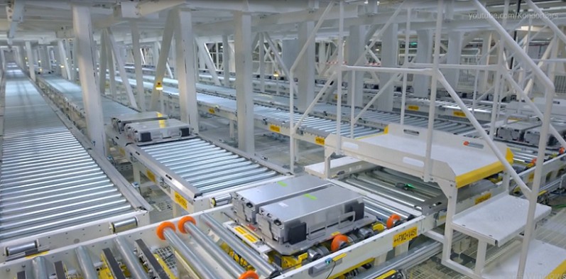 艾思捷定制款VRV040系列減速機--應用在鋰電池輸送行業(yè)